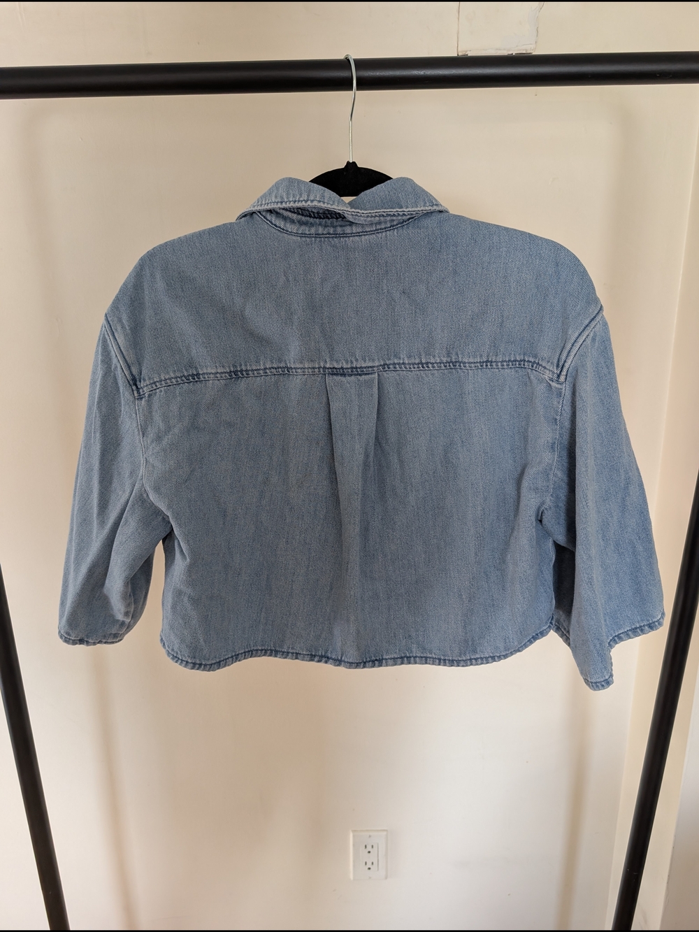COS Light Blue Denim Shirt Jacket - Picture 4 of 4